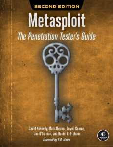 Metasploit: The Penetration Tester's Guide, 2nd Ed.