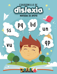 Cuadernillo de dislexia: Ejercicios educativos