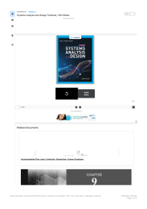 Systems Analysis and Design 12th Edition Textbook