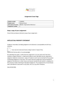 Organisational Behaviour Assignment: Engagement & Leadership Analysis