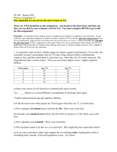 PS 206 Practice Assignment 7: Statistical Analysis