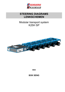 K25H SP Lenkschemata f&uuml;r modulares Transportsystem