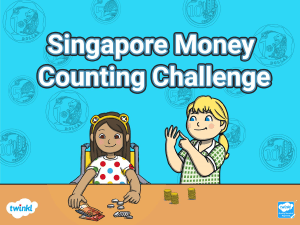 Singapore Money Counting Challenge Game