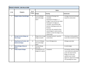 Bridge Project Updates - March 2026 Status
