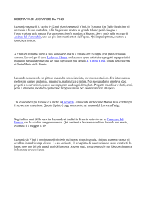 Biografia di Leonardo da Vinci