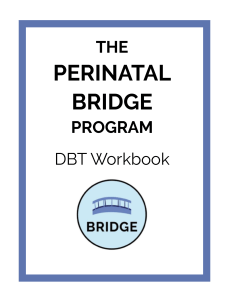 Perinatal Bridge Program DBT Workbook