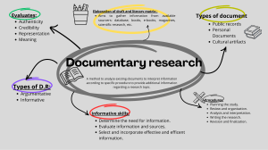 Documentary Research: Methods & Types