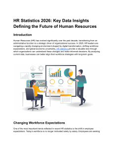 HR Statistics 2026: Key Data Insights for HR Leaders