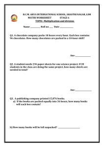Stage 6 Maths Worksheet: Multiplication & Division Problems
