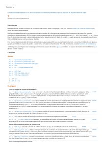 Modelo de Función de Transferencia en MATLAB: Guía Completa