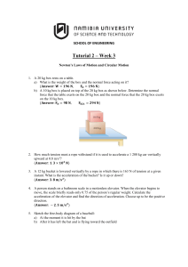Physics Tutorial: Newton's Laws & Circular Motion