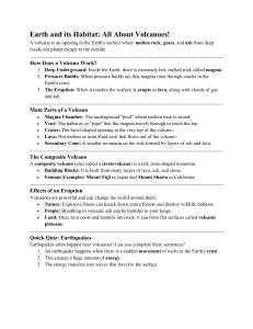All About Volcanoes: Earth Science for Kids