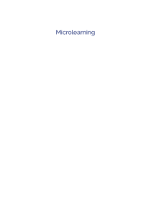 Microlearning: Engaging Learning Experiences Made Easy