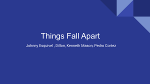Things Fall Apart Analysis: Okonkwo & Ikemefuna