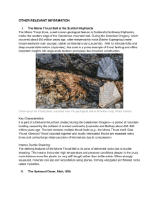 Real-Life examples of structural geology