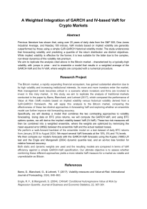 GARCH & IV-based VaR for Crypto Markets