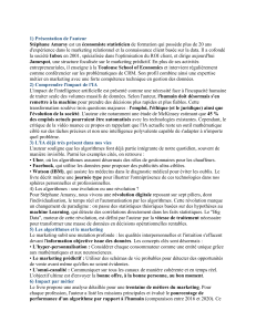 L'IA et le Marketing: R&eacute;volution et Adaptation