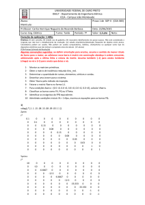 Prova 1 SEP-II Exame de Engenharia El&eacute;trica