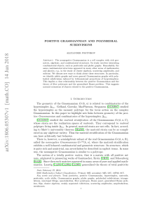 Positive Grassmannian and Polyhedral Subdivisions