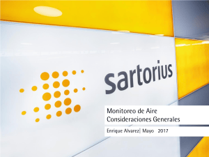 Monitoreo de Aire: Consideraciones Generales en Fabricaci&oacute;n Farmac&eacute;utica