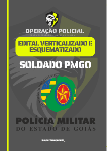 Edital PMGO Soldado 2022: Guia Completo