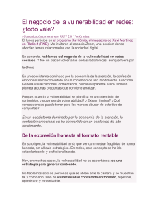 El negocio de la vulnerabilidad en redes: &iquest;todo vale?