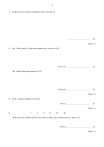 Math Worksheet: Number Theory Problems