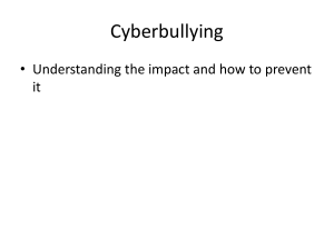 Cyberbullying: Impact and Prevention Guide