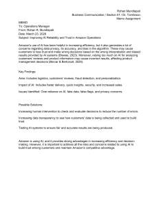 Improving AI Reliability in Amazon Operations Memo