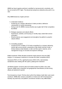 ABNB Stock Analysis: Investment Thesis