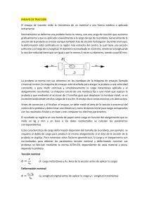 Ensayo de Tracci&oacute;n: Definici&oacute;n y Par&aacute;metros