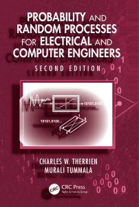Probability and Random Processes for Electrical and Computer Engineers 2nd Ed.