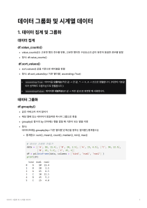 Data Grouping and Time Series with Pandas