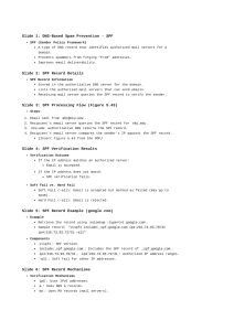 DNS-Based Spam Prevention: SPF Guide
