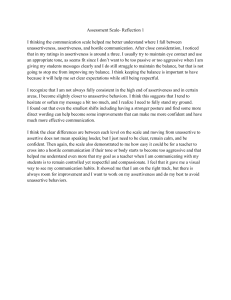 Teacher Communication Assessment Reflection