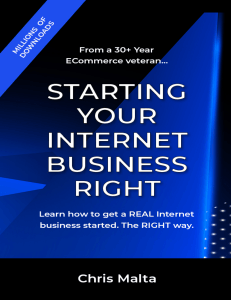 Starting Your Internet Business Right: A 30+ Year eCommerce Guide