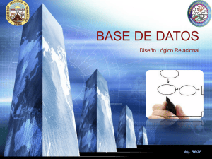 Dise&ntilde;o L&oacute;gico Relacional - Bases de Datos