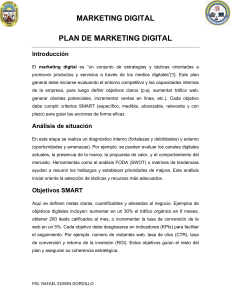 Plan de Marketing Digital: Estrategias y T&aacute;cticas