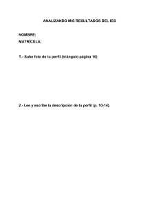 Analizando Mis Resultados del IES