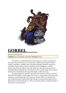 Gorbel: Ravenous Floating Orbs - D&D 5e Monster