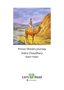 Prince Dhola&rsquo;s Journey: A Children&rsquo;s Folk Tale