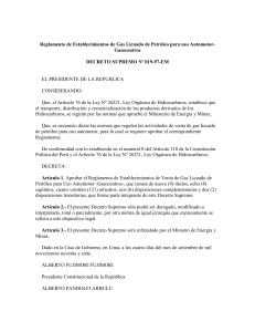 Reglamento de Gasocentros: Seguridad y Operaci&oacute;n