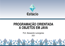 Programação Orientada a Objetos em Java - Livro-texto