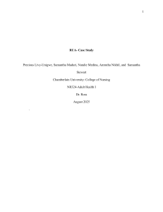 Abdominal Aortic Aneurysm Nursing Case Study