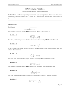 SAT Math: Advanced Cube Root & Rational Problems
