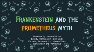 Frankenstein and Prometheus Myth Presentation