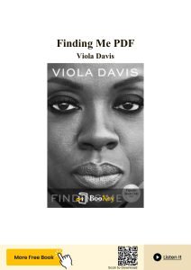 Finding Me by Viola Davis: Memoir on Self-Love & Community