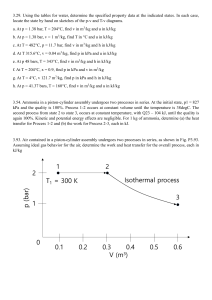 Thermodynamics Property Problems Workbook