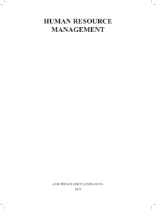 Human Resource Management Textbook