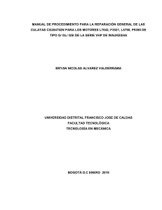 Manual de reparaci&oacute;n de culatas Waukesha